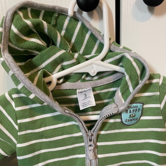Carters Daddy’s Happy Camper Jacket size 3 months - Picture 1 of 4